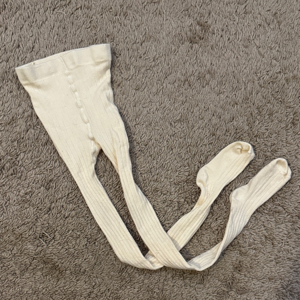 Kate Quinn Footed Tights - Oatmeal